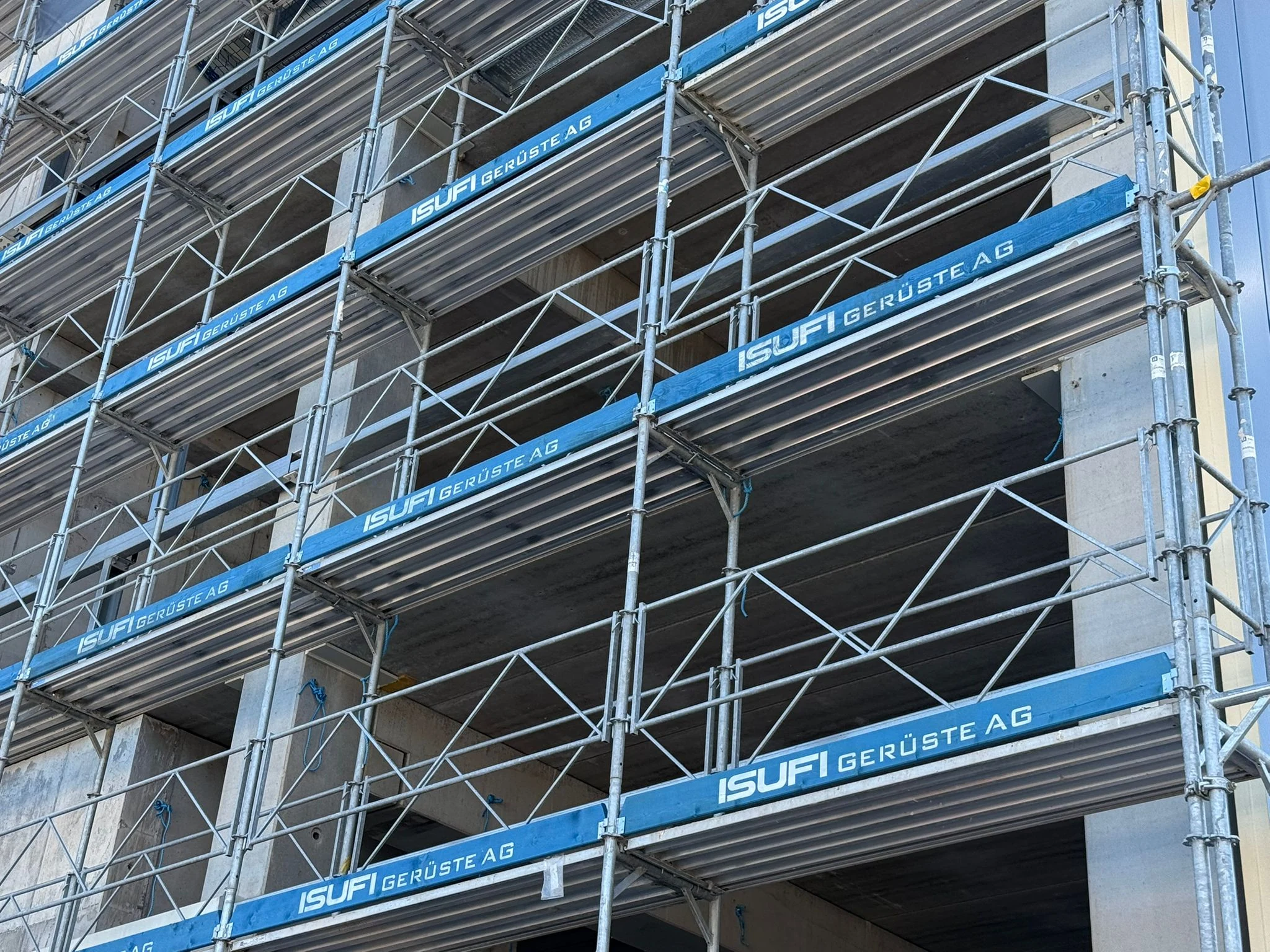 Gerüstbau Projekt für Schutzgerüst