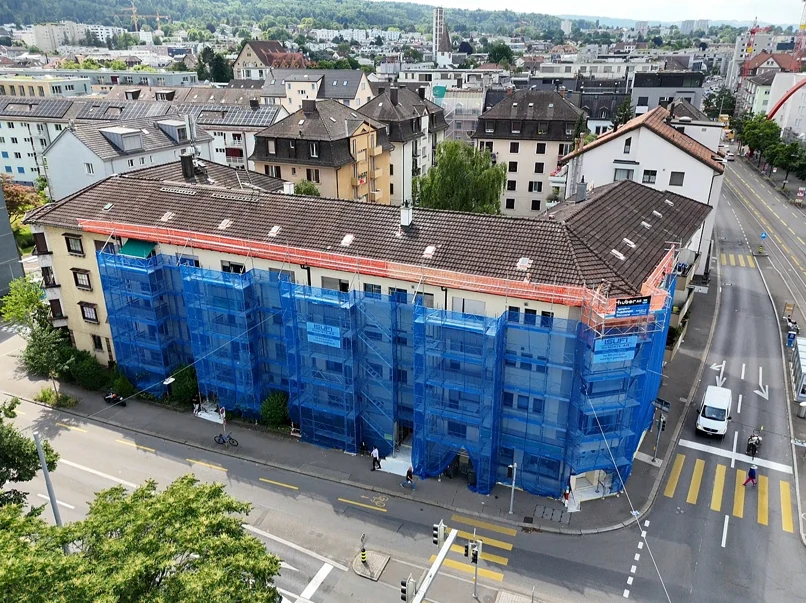 Gerüstbau Projekt für Malergerüst